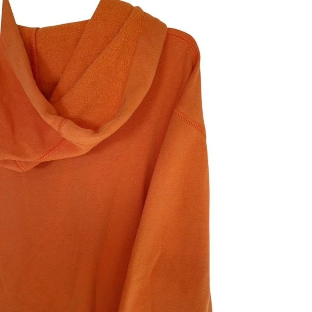 Old Navy Hoodie Sz XL Orange‎ Full Zip Fleece Lined Casual Comfort Activewear